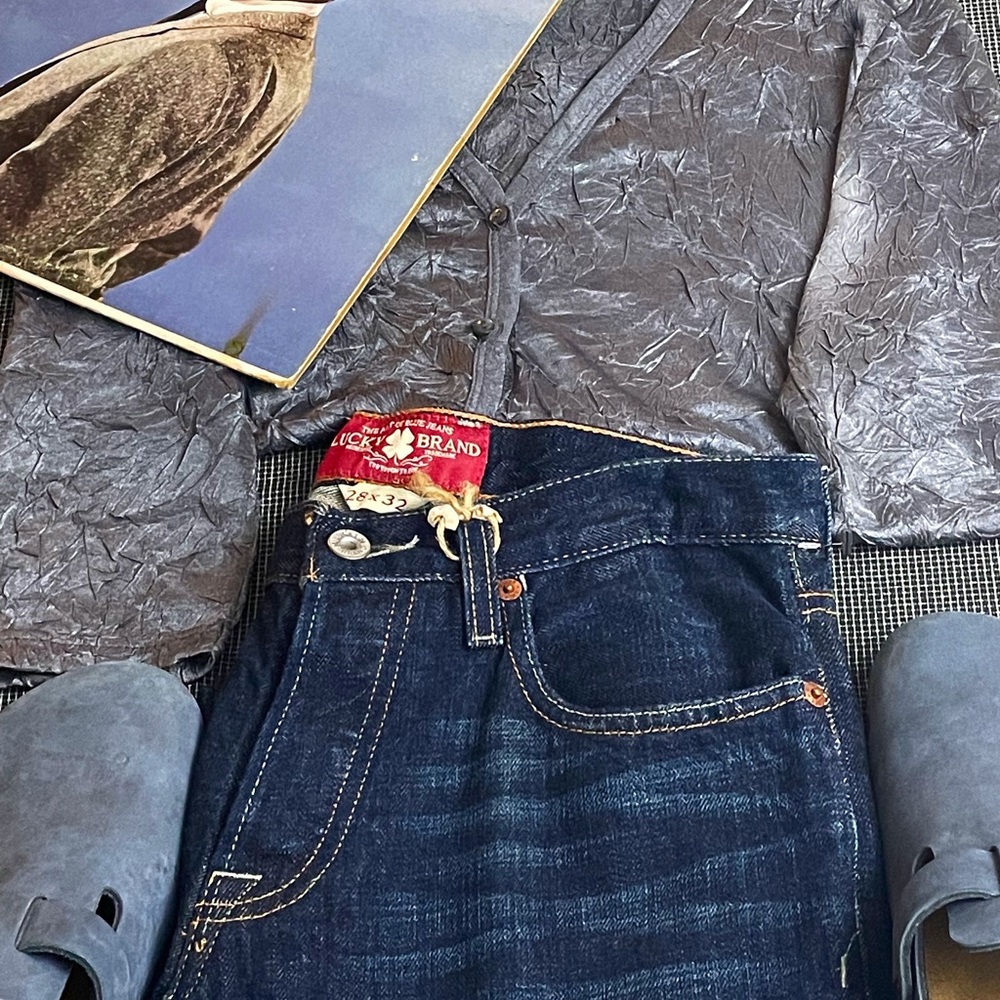 Lucky brand Dark Denim Straight Jeans